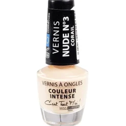 Vernis à ongles métallique intense nude corail N°3 < Gifi New