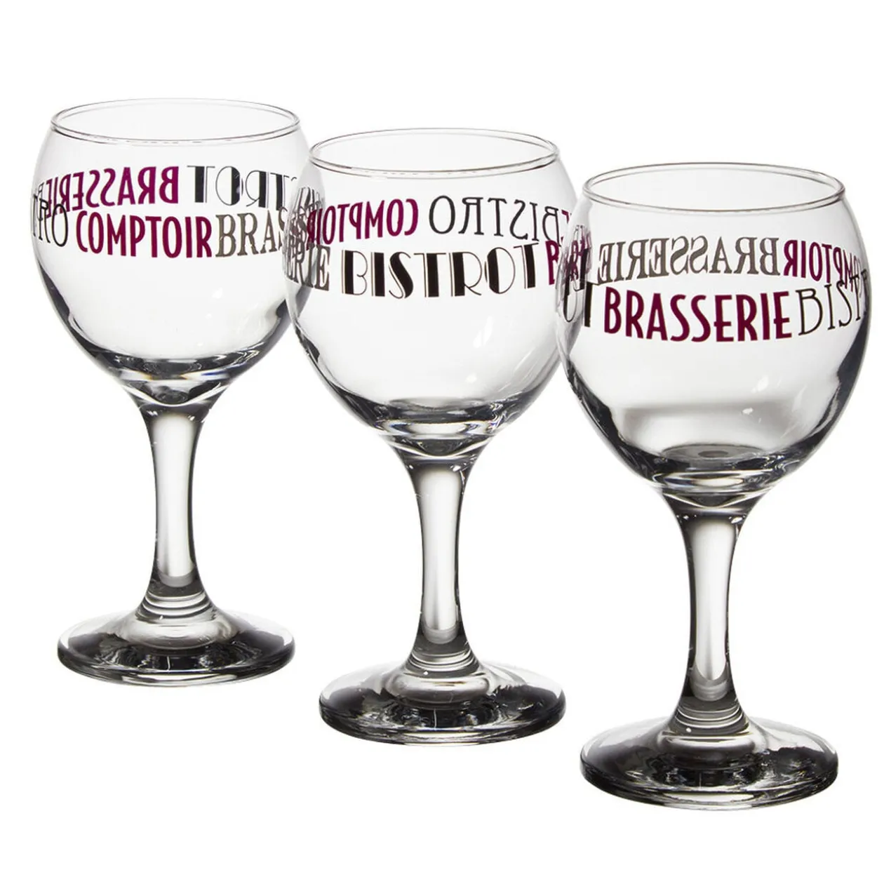 Verre ballon 21 cl x 3