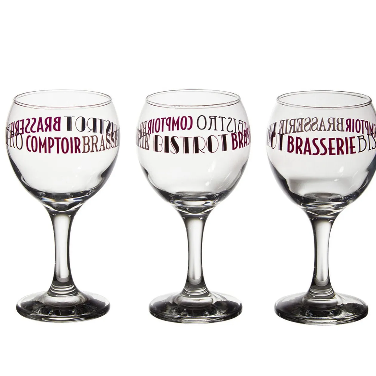 Verre ballon 21 cl x 3