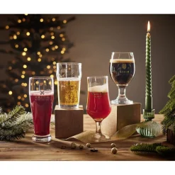 Verre à bière x4 avec inscription type de boisson < Gifi Discount