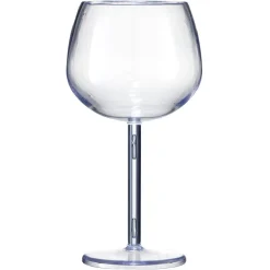 Verre à cocktail en plastique transparent