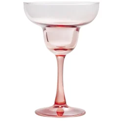 Verre à cocktail sur pied x2 en verre bleu et orange 240ml < Gifi Hot