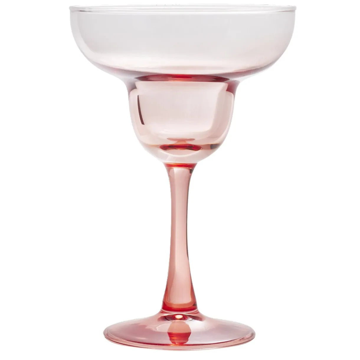 Verre à cocktail sur pied x2 en verre bleu et orange 240ml < Gifi Hot