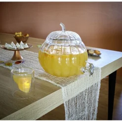 Verre double paroi Halloween tête de mort 25cl