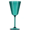 Verre à pied plastique vert 25cl < Gifi Online
