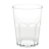 Verre plastique design facette transparent 40 cl < Gifi Hot