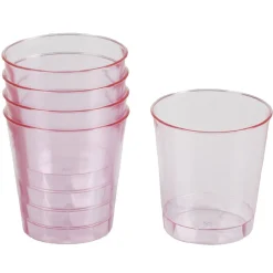Verre shooter coloré x20