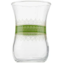 Verre à thé x6 verre motif oriental Touareg 11.5cl