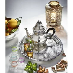 Verre à thé x6 verre motif oriental Touareg 11.5cl
