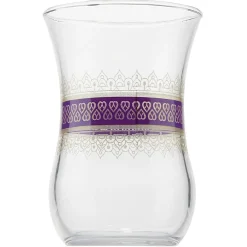 Verre à thé x6 verre motif oriental Touareg 11.5cl
