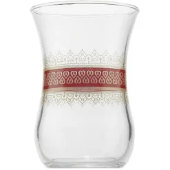 Verre à thé x6 verre motif oriental Touareg 11.5cl