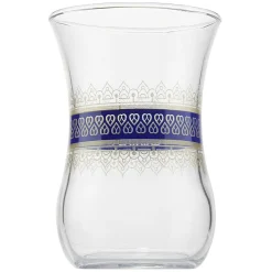 Verre à thé x6 verre motif oriental Touareg 11.5cl