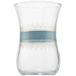 Verre à thé x6 verre motif oriental Touareg 11.5cl