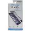 Verre trempé 3D pour Iphone 6, 6S, 7 et 8 transparent et noir