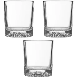 Verre à whisky fond martelé x3 < Gifi Sale