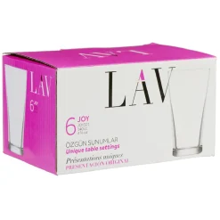 Verrine LAV en verre transparent 14 cl x6 < Gifi Clearance