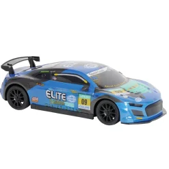 Véhicule de course radiocommandé bleu 21x9xH6cm < Gifi Sale