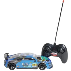 Véhicule de course radiocommandé bleu 21x9xH6cm < Gifi Sale