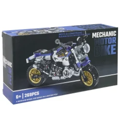Véhicule voiture ou moto à construire bloc plastique (4 modèles) < Gifi Best