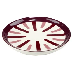 Vide-poche dolomite motif ethnique Ø13cm (3 modèles)