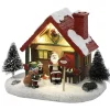 Village lumineux du Père-Noël 4 led < Gifi Online