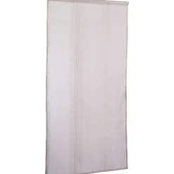 Vitrage droit passe tringle uni taupe 60x160 cm x2 < Gifi Outlet