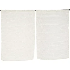 Vitrage passe tringle x2 effet sequin taupe 60x90cm < Gifi Sale