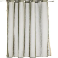 Voilage avec bordure décoration jute 140x240 cm