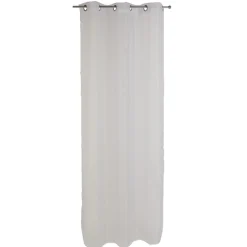 Voilage à oeillets blanc