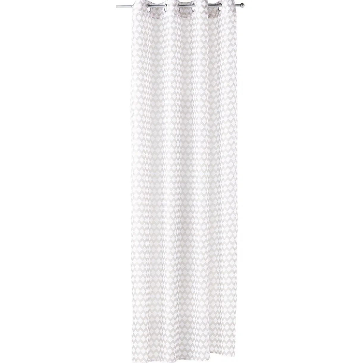 Voilage à oeillets imprimé géométrique 140x240cm < Gifi Best