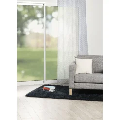 Voilage à oeillets imprimé graphique gris 140x240 cm < Gifi New