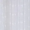 Voilage à oeillets uni blanc fil brillant