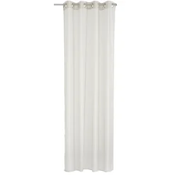 Voilage à oeillets uni taupe < Gifi Discount