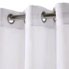 Voilage à oeillets 140x240cm Dolly tie and die blanc et bleu < Gifi Sale