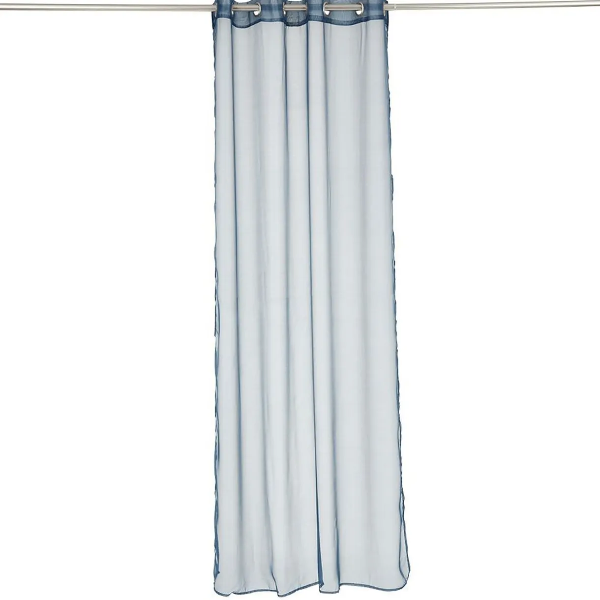 Voilage polyester 140x240cm bleu < Gifi Best