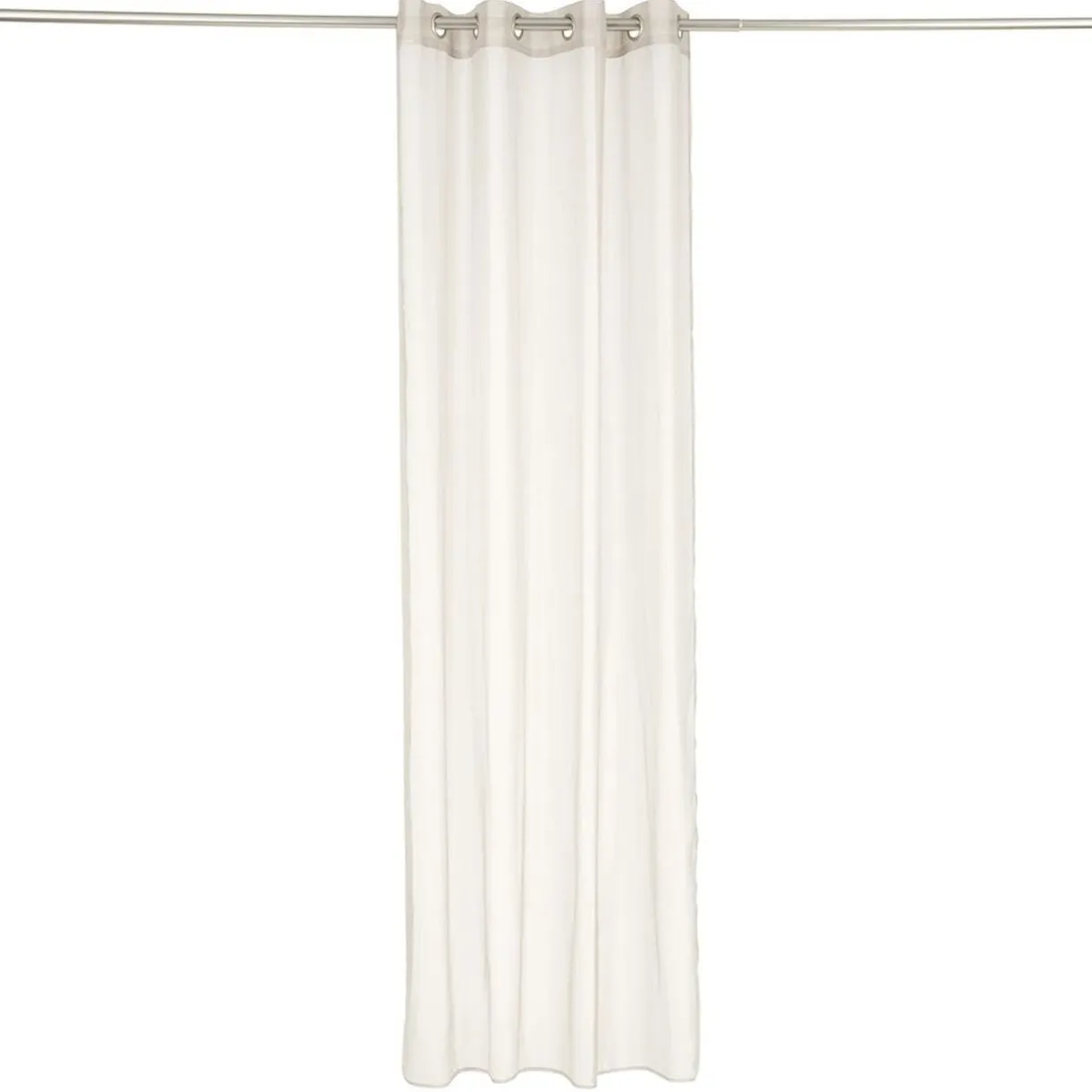 Voilage polyester 140x240cm gris < Gifi Discount