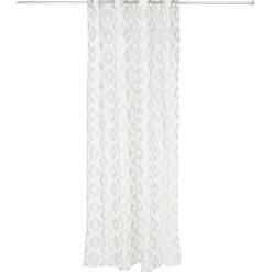 Voilage polyester 140x240cm jacquard beige < Gifi Hot
