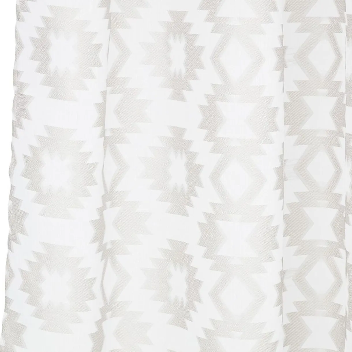 Voilage polyester 140x240cm jacquard beige < Gifi Hot