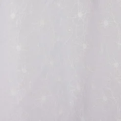 Voilage polyester 140x240cm motif floral blanc < Gifi Outlet