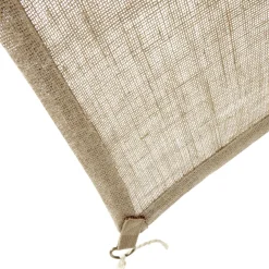 Voile d'ombrage rectangulaire Gala en jute 300x400cm