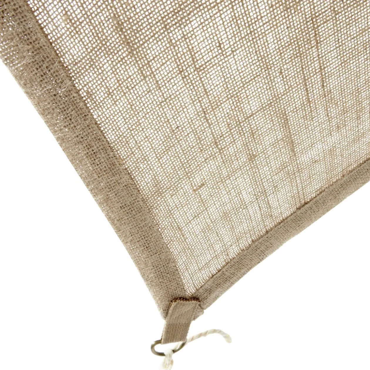 Voile d'ombrage rectangulaire Gala en jute 300x400cm