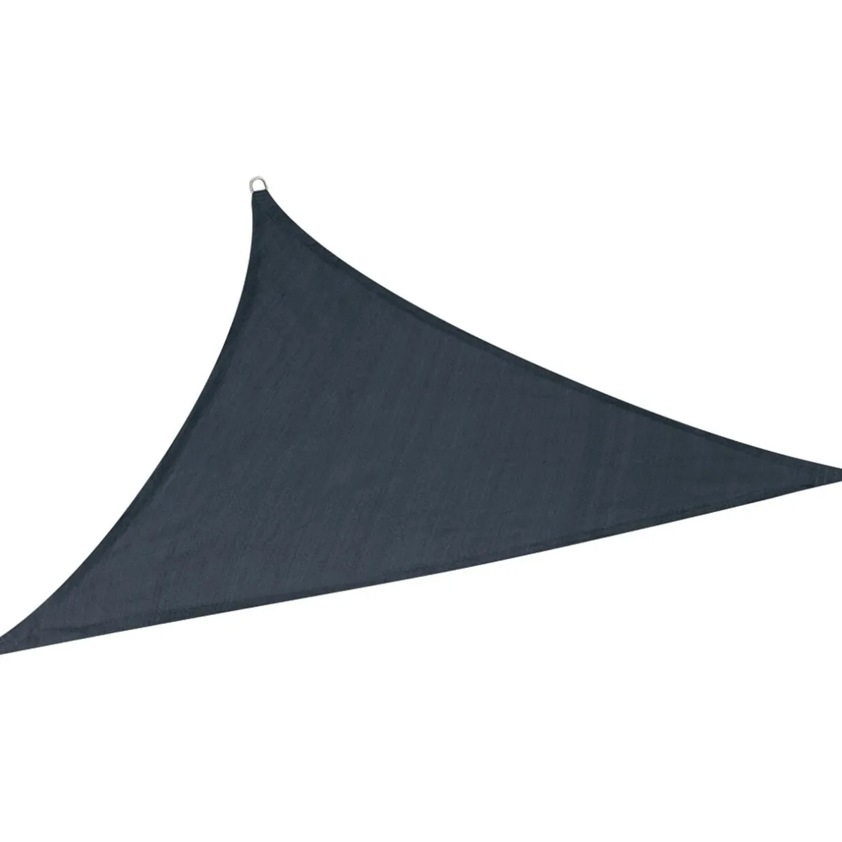 Voile d'ombrage triangulaire Delta en jute gris foncé 200x200x200cm < Gifi Clearance