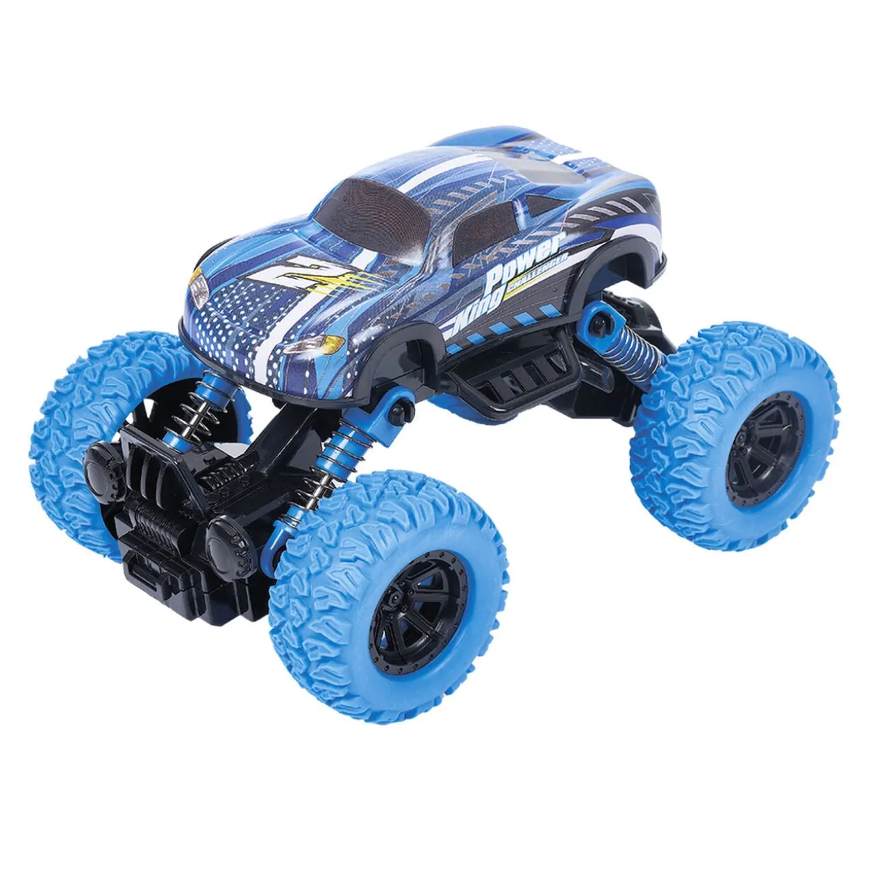 Voiture monster truck en plastique