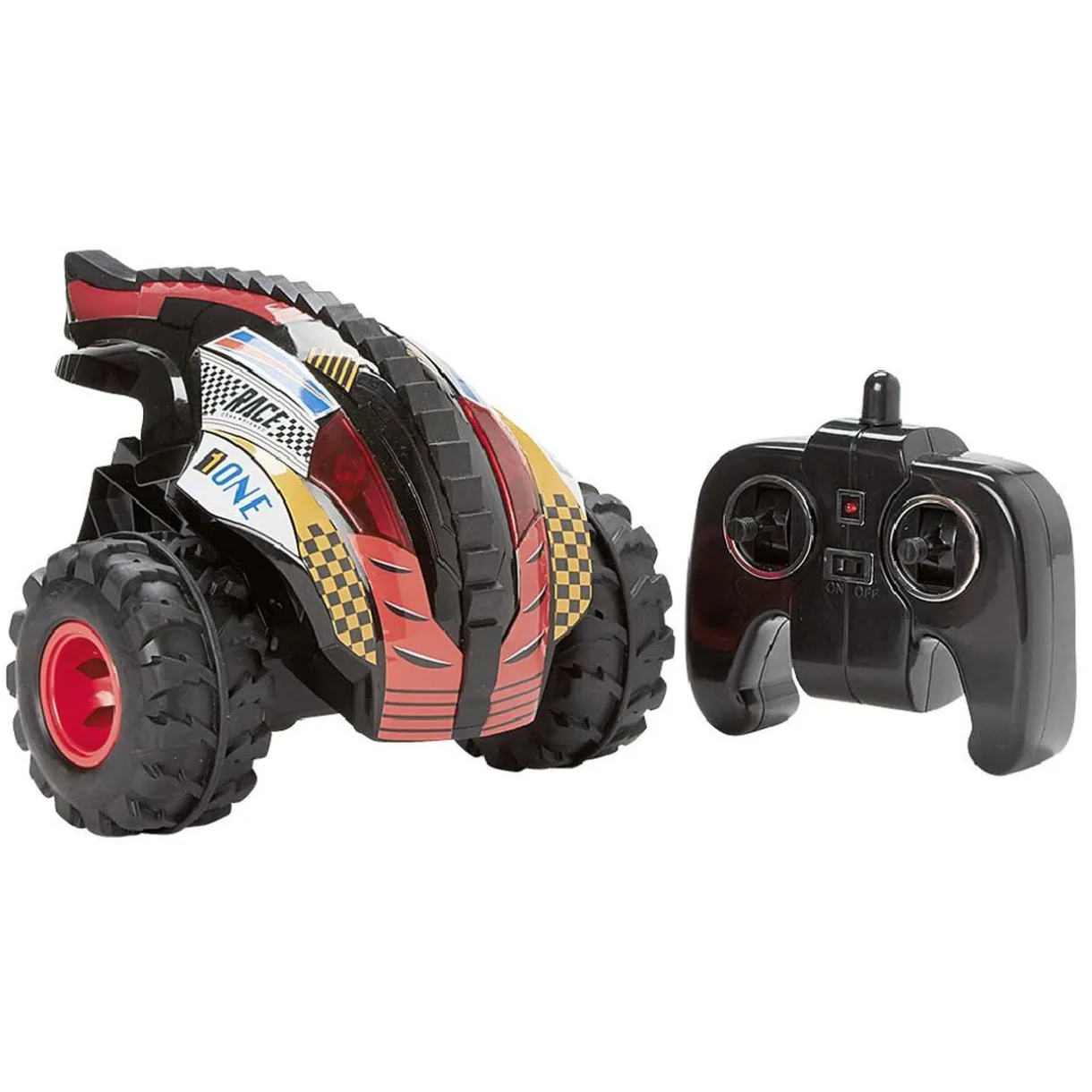 Voiture radiocommandée Scorpio lumineuse rotative 360° < Gifi Online