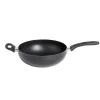 Wok tous feux sauf induction aluminium noir Ø28cm < Gifi Sale
