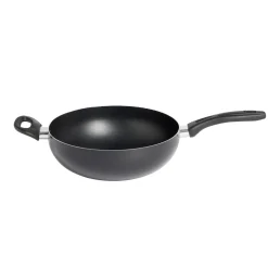 Wok tous feux sauf induction aluminium noir Ø28cm < Gifi Sale