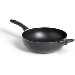 Wok tous feux sauf induction aluminium noir Ø28cm < Gifi Sale