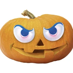 Yeux de citrouille lumineux décoration Halloween
